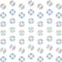 Spakon 8 Packs 90's Party Decorations 90s Cd Paper Banner 90's Hanging Decor Y2k 2000s Paper Cutouts Retro Disco Garland for 1990s 2000s Theme Birthday Babyshower Party Supplies Decoration