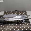 Pamo Babe Portable Crib Baby Playpen with Mattress and Carry Bag Grey
