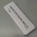 Adjustable Projector Ceiling/Wall Mount - 3-in-1 Universal Bracket for Projector Mounting, Universal Height Adjustable Mount Holder with Extension Pole (White)