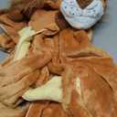 TONWHAR Infants Toddlers Halloween Cosplay Lion Costume Kids' Animal Outfit Snowsuit(5T,Lion)