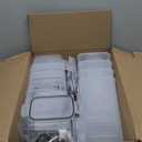 Freshware Kitchen Storage Containers with Lids, 48 PCS Airtight Food Storage Containers, Plastic Kitchen Containers, Pantry Containers for Cereal, Dry Food, Includes Labels, Marker & Measuring Spoons