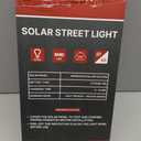 Solar Lights Outdoor Waterproof, 3000LM Solar Powered LED Flood Light with Motion Sensor, Dusk to Dawn Outdoor Security Lighting for Yard, Barn, Street