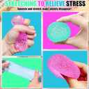 3Pc Big Soft Sensory Stress Balls, 5cm Textured Memory Gel Soft Fidget Toys, Large