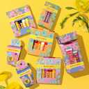 Burt's Bees Gifts Ideas - In Full Bloom Lip Balm Set, Original Beeswax, Dragonfruit Lemon, Tropical Pineapple & Strawberry, Natural Origin Lip Treatment, 4 Tubes, 0.15 oz.