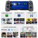 arVin Mobile Gaming Controller for iPhone, Android with Phone CASE Support, Wireless Gamepad for iPhone/iPad/Samsung/Tablet/Switch/PS4/PC - Play Xbox Cloud Gaming/PS Remote Play/Steam Link/GeForce Now