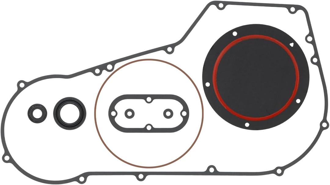 Primary Gasket Kit for Harley Davidson Dyna & Softail Models 1994-2005 Including 25416-70 60567-90 60539-94 Clutch Cover Inspection Gasket