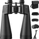 15-35x70 Binoculars for Adults High Powered, 35x HD Zoom for Stargazing & Bird Watching, Waterproof Binocular with Tripod Adapter, Ideal Essentials for Cruise Ship, Travel, Camping, Outdoor, Hunting