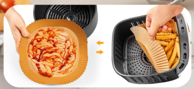 125 PCS AIR FRYER PAPER