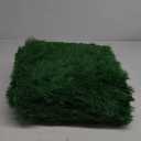 CAROMIO 2x8 Feet Plush Fluffy Rug, Green, Runner, Area Rug, Shag Furry Hallway Runner Rug, Non Shedding Floor Cover for Bedroom, Living Room, Nursery, Children Room, Decorative
