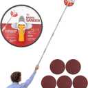 Pole Sander for Drywall, 86-inch Manual Hand Drywall Sander with Extension Pole. Perfect for Painting, Complete with 5pcs Sanding Sheets (80, 100, 120, 180, 240 Grit)