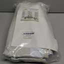 H.VERSAILTEX Polyester Blackout Curtains 96 Inches Long, 100% Absolutely Blackout Elegant Curtains for Bedroom, Thermal Insulated Linen Drapes Grommet Curtains with White Liner, 2 Panels, Natural