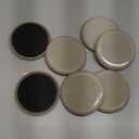 Furniture Sliders 8pcs 3 1/2 inch - Heavy Duty Reusable Round Sliders for Moving Furniture on Carpet, Easily Move Couches/Beds/Armoires