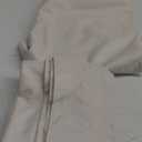 INOVADAY 100% Blackout Curtains 96 Inches Length 2 Panels Set, Back Tab/Rod Pocket Linen Black Out Curtains for Bedroom, Thermal Insulated Window Drapes - Cream, W50 X L96