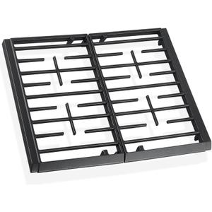 Allstare W11394363 Burner Grate Kit Replacement Parts for Whirlpool Stove Parts Grate WPW10447923 WFG515S0ES0 Whirlpool Gas Range Cooktop Parts Cast Iron Surface Burner Cooking Grate Rack 1 Set