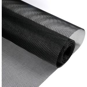 Pet Proof Window Screen Replacement Mesh, 39“ x 100" Rolled Packing Upgraded Thicken Charcoal Screen Door Mesh DIY for Sliding Pet Screen Door Repair and Porch, Patio