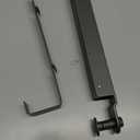 Over The Door Drying Rack, 1 Pack Foldable Over The Door Hooks Hanger for Laundry Clothes Heavy Duty Door Organizer Rack Coat Towels Hanging Storage for Bedroom Bathroom Kitchen (Gray)