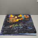 Preboun 7 x 8 ft Halloween Garage Door Cover Decorations Hanging Halloween Single Garage Door Banner Horror Graveyard Night Backdrop Decor for Outdoor Indoor Home Party