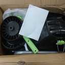 Earthwise GS70015 15-Amp Garden Corded Electric Chipper, Collection Bin