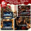 Survival Kit Advent Calendar for Men - Essential Outdoor Tools for Adult Teen 24 Days Christmas Countdown - 24 Outdoor Gadgets Camping, Hiking, Emergency Prep 2025 Holiday Countdown Gift