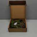 Hairui Lighted Pine Garland Battery Operated with Timer 6FT 48 Lights, Christmas Garland with Lights for Indoor Outdoor Home Holiday Decoration