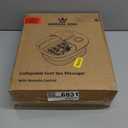 Medical king Foot Spa with Heat and Massage and Jets Includes A Remote Control A Pumice Stone Collapsible Massager with Bubbles and Vibration