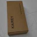 KAIREY Led Shower Head 7 Color Light Change Automatically Handheld Showerhead Polished Chrome with 60 Inches Stainless Steel Hose and Adjustable Bracket Filtered Shower Head