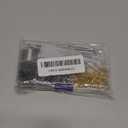 Grommets Tool Metal Eyelets Kit, 2mm Mini Grommets Copper Metal Grommet Kit with 3pcs Install Tool Kit and Storage Box, Eyelets and Grommets for Shoes Clothes Crafts Bag Project