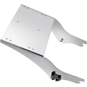 Benlari Chrome Detachable Trunk Mount 97-08 Tour Pack Razor Trunk Mount Rack Sturdy Bracket Compatible for Harley Davidson Touring Electra Glide Road King Road Glide Ultra Classic Chopped 1997-2008