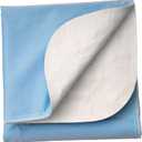 Washable Incontinence Bed Pads (72" x 36"-2Pack) for Adults, Kids, Dogs Waterproof and Machine Washable Large Sheet Protector with 10 Cup Absorbency