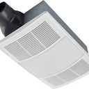 Broan-NuTone BHFLED110 PowerHeat Bathroom Exhaust Fan, Heater, and LED Light Combination, 110 CFM