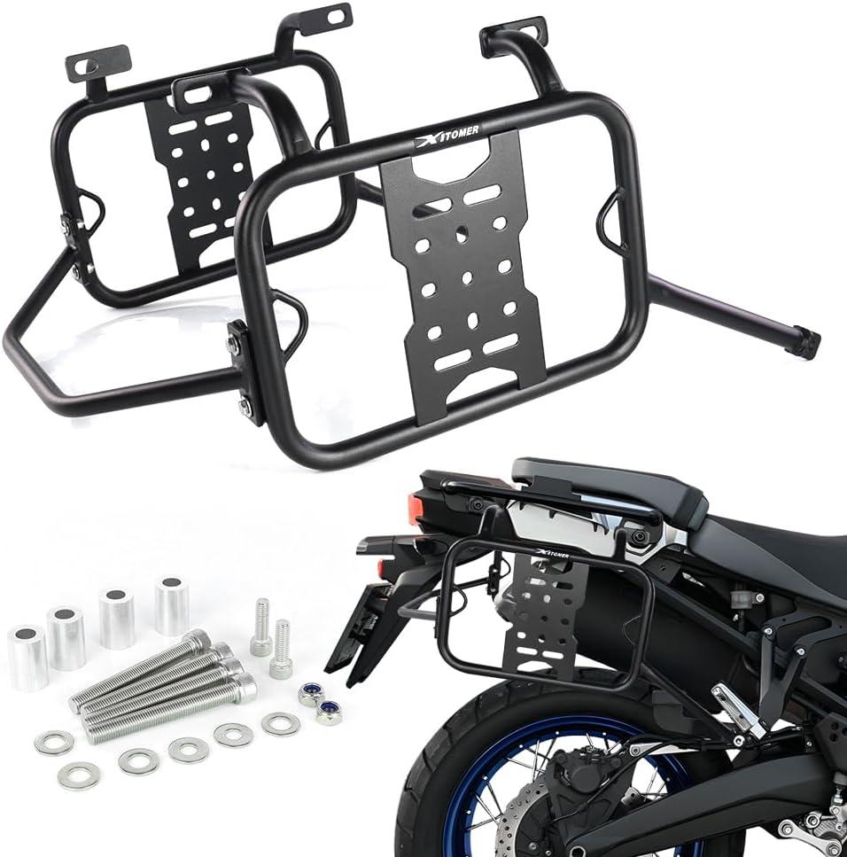 Xitomer Cargo Pannier Rack Compatible with XT1200Z Super Tenere 2010-2025 Pannier Rack for Back Carrier Rack Steel