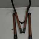 Wood Electric Guitar Stand With Non-Slip Rubber and Soft Foam Arms - Portable Folding A-Frame for Acoustic Guitars, Easy Assembly, Floor Display for Travel