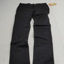 French Toast Girls' Little Stretch Twill Skinny Leg Pant with Pockets, School Uniforms for Kids and Teens (12, Black)