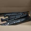 Kitsure Shoe Rack for Closet - 10-Tier Shoe Organizer with Hook Rack, Large-Capacity & Space-Saving Shoe Shelf for Entryway, Bedroom, Living Room,32.2" x 11.8" x 68.5", Black