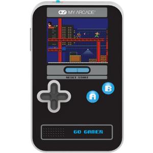 My Arcade Go Gamer Classic-Blue: Portable Electronic Game Console with 300 Games, Full Color 2.5" Screen- Fun for The Entire Family (DGUN-3913)
