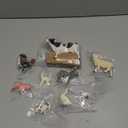 THINKBAY 9PCS Realistic Farm Animal Toys for Toddlers, Educational Learning Plastic Farm Toy Animal Figure Set Playset Including Cow Sheep Pig Dog Figurines for Kid