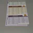 3-Pack Diabetes Food List & Meal Planner for Type 1/2 Diabetics - Laminated Low Carb Recipes, 400+ Carbs/Calories/GI Charts + Food to Avoid/Eat, Grocery Shopping List & Blood Sugar Care Guide (18 Pages)