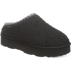 BEARPAW Women's Snuggle Martis Slipper | Women's Slipper | Women's Shoe | Comfortable & Lightweight | Multiple Colors & Sizes (8, Black Ii)