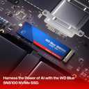 WD Blue SN5100 2TB NVMe SSD - M.2 2280, PCIe Gen 4.0, Internal Solid State Drive - Read Speeds Up to 7,100MB/s, Upgrade Storage for PC/Laptops - WDS200T5B0E