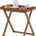 Furinno FG19557 Tioman Outdoor Hardwood Tray Table Large, Natural