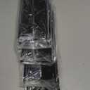 Universal Adjustable Grill Heat Plates/Heat Tents/Burner Covers/Heat Deflectors/BBQ Grill Heat Shields/Grill Cover Plates/Grill Diffuser for Gas Grill, Porcelain Steel Grill Replacement Parts (5-Pack)