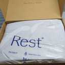 REST Evercool Cooling Comforter, King/Cali King, Blanket for Hot Sleepers, All Season Bedding for Night Sweats, Breathable Lightweight Duvet, 106x90 Inches, Cool Gray