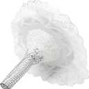 White Lace Handle Bouquet Holder Bouquet Holder Foam Floral Handle Wedding Bridal Bouquet Holder DIY Floral Fresh Artificial Flower Holder
