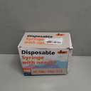 1ML Syringe, Lab Supplies Syringes 29G 1/2 Inch with Cover, Individually Wrapped, Pack of 100