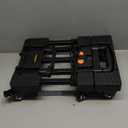 Folding Hand Truck 500lbs, Portable Heavy Duty Dolly Cart, 6 Wheels Collapsible Luggage Cart with 2 Elastic Ropes - Compact Trolley Cart for Easy Moving - Ideal Hand Cart for Travel and More (1.70, Black)