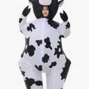 Inflatable Costume for Adult Halloween Inflatable Costume Xmas Christmas Blow Up Suit Halloween Costume, S