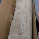 anllugs Bathroom Rugs, Non-Slip Bath Runner Rugs, 30" x 84", Beige