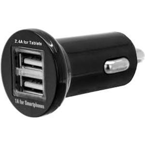 High Power USB Car Charger - Black
