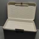 Large Security Box with Passcode Lock Function, Grey (Gray)