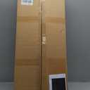 8 x 8 FT Tension Fabric Backdrop Trade Show /Photo Booth Black Backdrop Photography Tension Banner Display with Trade Shows/ Weddings/ Birthday Party / Commercial Activities